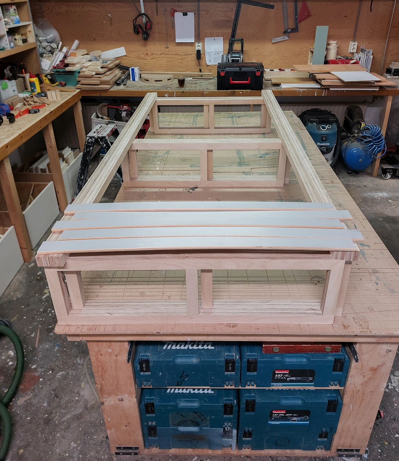 During the crafting of a creation of Reifier, furniture maker in Amsterdam