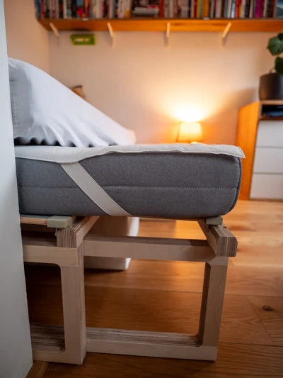 Image of the GezelLit creation from Reifier, furniture maker in Amsterdam.